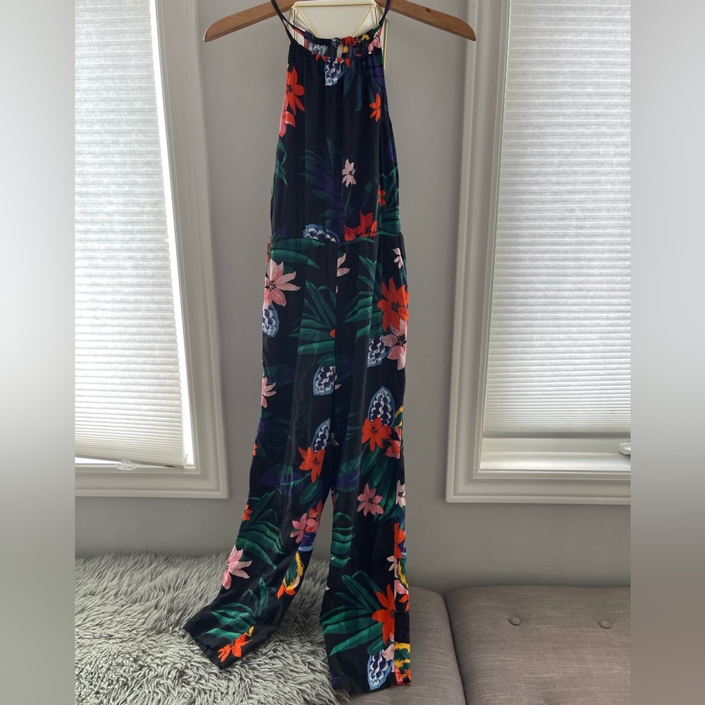 Girl’s Size 10-12 Floral Jumpsuit/Romper